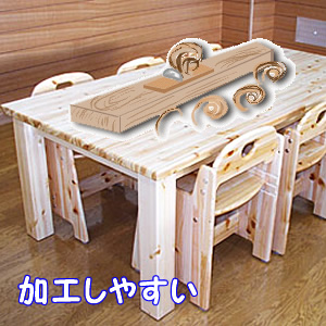 加工しやすい