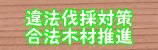 違法伐採対策・合法木材の利用推進